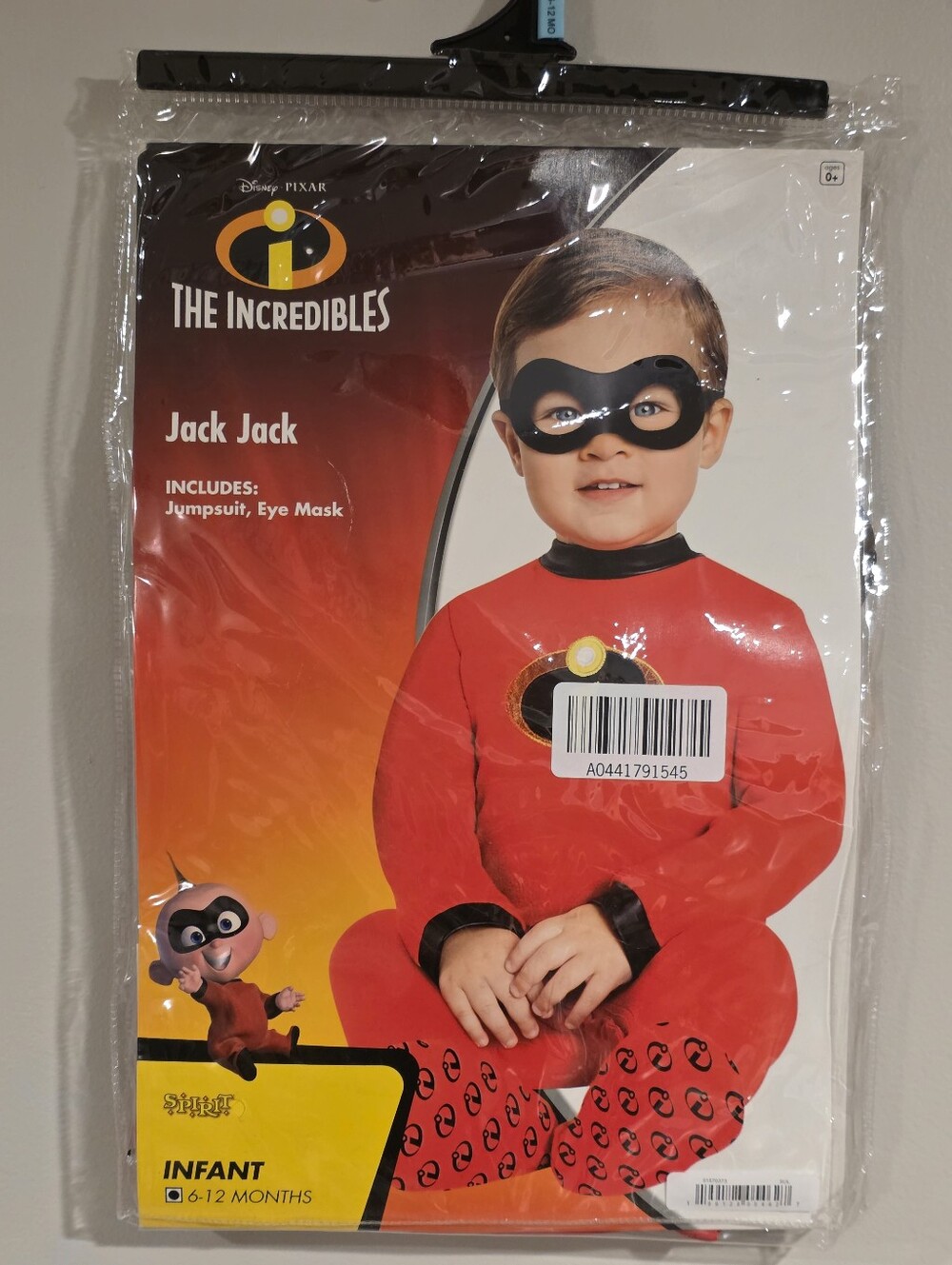 The Incredibles Jack-Jack Infant Superhero Costume - Red